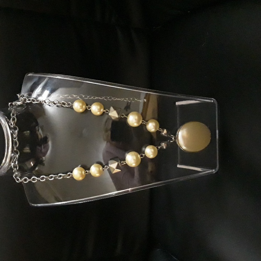 Pearl and Silver Necklace